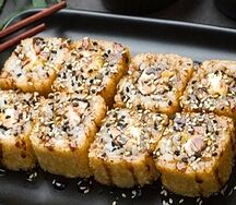 Ролл Тропическая курочка темпура