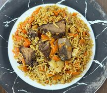 Плов с говядиной