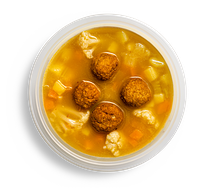 Овощной суп с фрикадельками