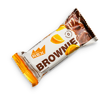 Пирожное протеиновое Rex Брауни апельсиновое