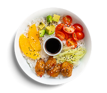 Боул с курицей по-азиатски