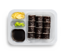 Ролл с креветкой и огурцом