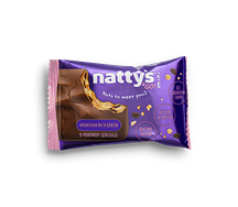 Nattys Mini Crispy с арахисом, карамелью и изюмом