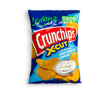 Чипсы Crunchips со вкусом сметаны