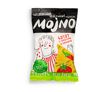 Чипсы MOjNO Батат с томатом и паприкой
