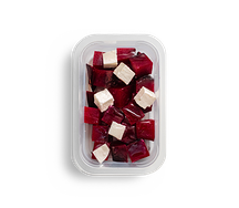 Печеная свекла с рассольным сыром