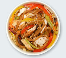 Удон с курицей