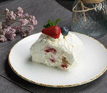 Меренговый рулет