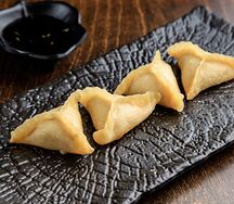 Гедза с курицей и креветкой