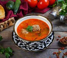 Суп с фрикадельками