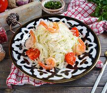 Цезарь с креветками