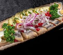 Сельдь с картофелем