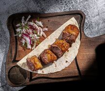 Шашлык из бараньей мякоти