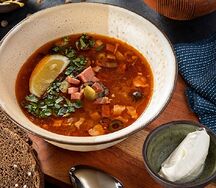 Солянка сборная мясная