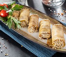 Баклажаны с ореховой начинкой