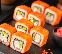 Калифорния с крабом