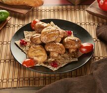 Шампиньоны на углях