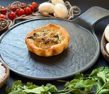 Жюльен с курицей и грибами