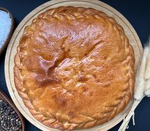 Пирог с курицей и картошкой