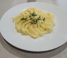 Картофельное пюре на молоке