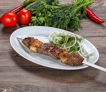 Шашлык из говядины кусковой