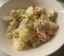 Курица с ананасом