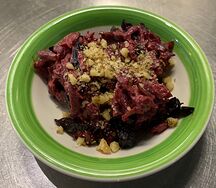 Свекольный с черносливом и грецким орехом
