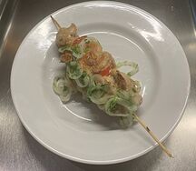 Шашлык из бедра курицы