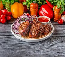 Шашлык из бараньей корейки