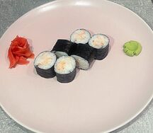 Маки с креветкой