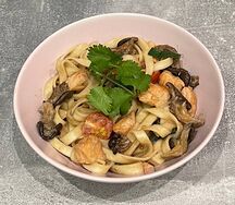 Курими удон с креветками