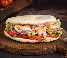 Пита с индейкой BBQ