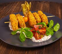 Хрустящая курочка с соусом тартар