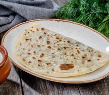 Кутабы с зеленью