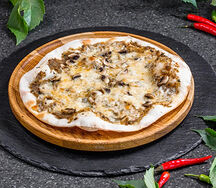 Ламаджо с грибами и сыром