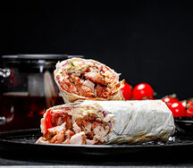 Шаурма со свининой с добавкой мясо