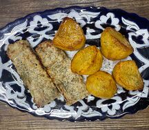 Люля-кебаб с картошкой
