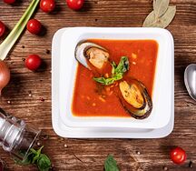 Средиземноморский с морепродуктами