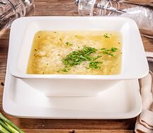 Куриный с гренками