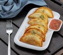 Мини чебуреки с говядиной