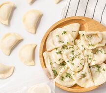 Вареники с картошкой (замороженные)
