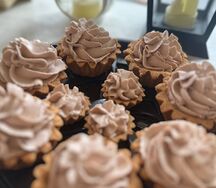 Тарталетки с кремом