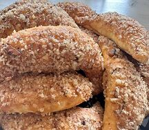 Печенье бананчик с орехами и сгущёнкой
