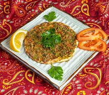 Мини лахмаджун/Kucuk lahmacun