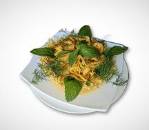 Салат из морепродуктов
