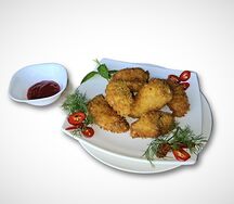 Жареные куриные крылышки