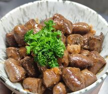 Пикантные куриные сердечки