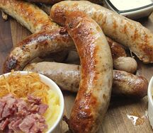 Куриные купаты из рубленного мяса с сыром