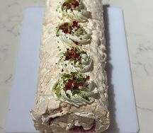 Меренговый рулет