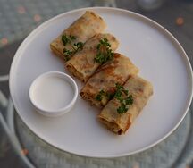 Мясные блинчики